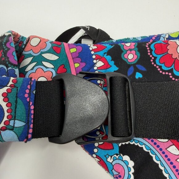 Vera Bradley Essential Small Sling Backpack Bag Haymarket Paisley Colorful NWOT - Picture 12 of 16